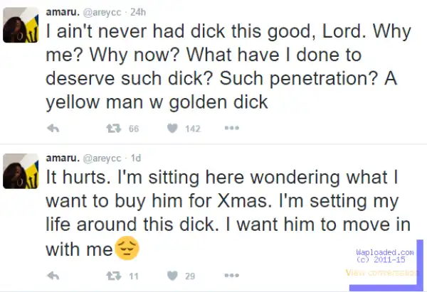 Girl Cries Out on Twitter after Having the Best Sex of her Life